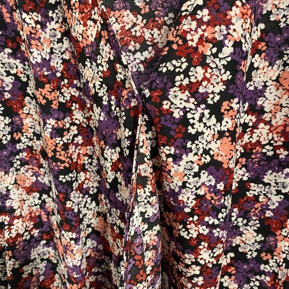 Sanctuary Cori‎ Wrapped Front Long Sleeve Floral Blouse Size M - Picture 2 of 9